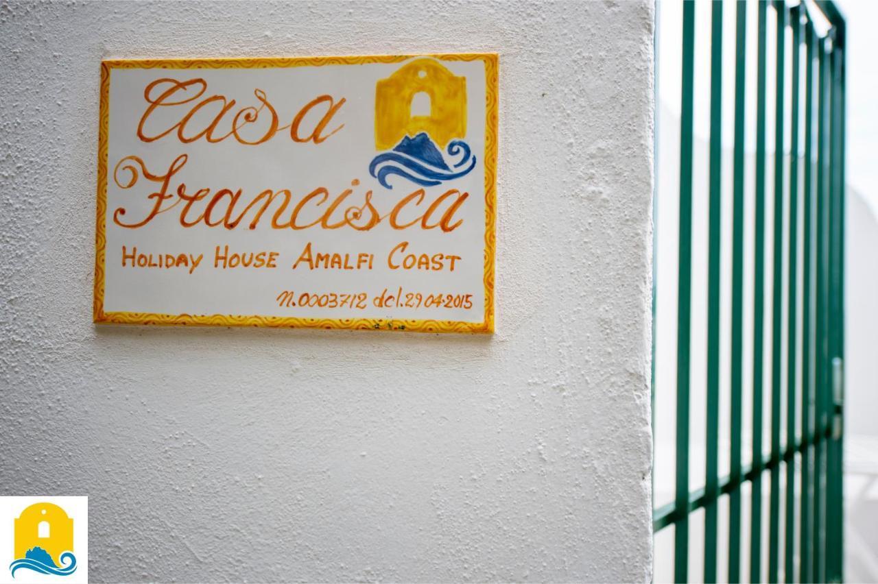 Casa Francisca Villa Praiano Buitenkant foto